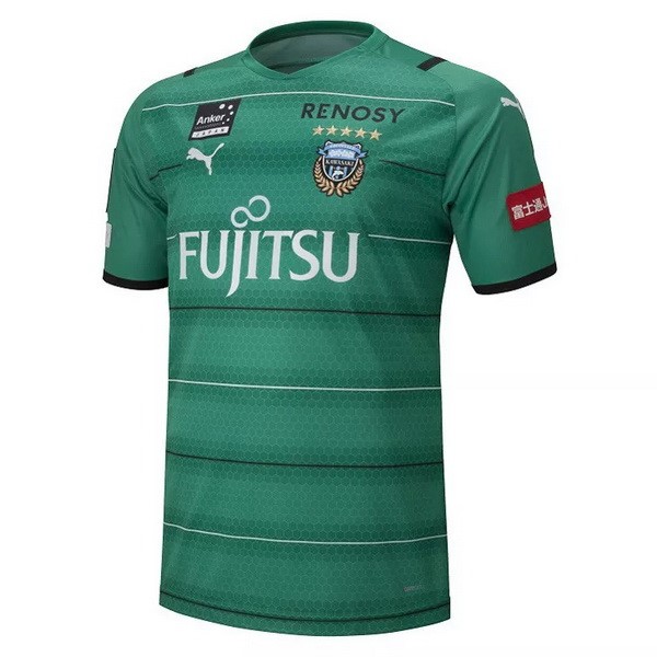 Heimtrikot Thailand Kawasaki Frontale Torwart 2021-2022 Grün Günstige Fußballtrikots